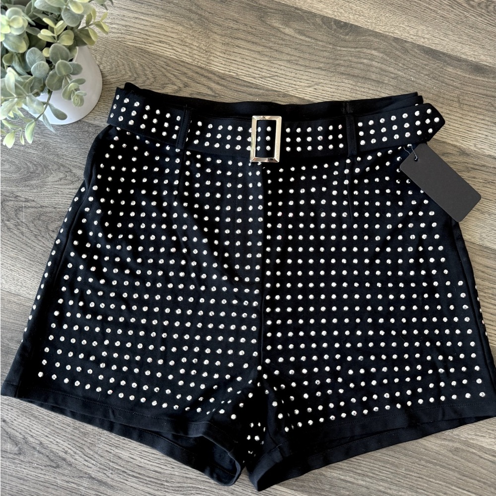 New w/o tags Rhinestone Shorts